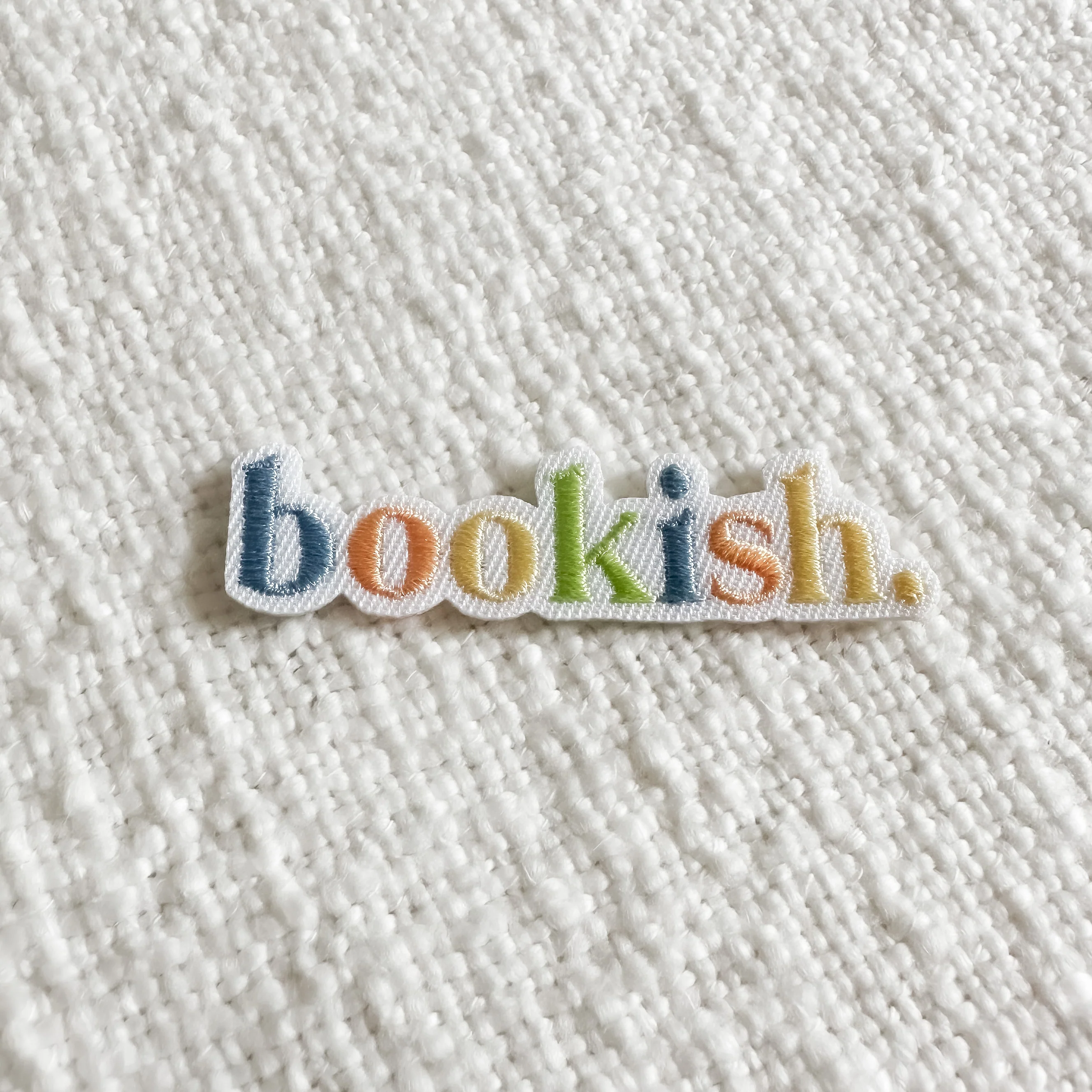 Bookish Multicolor Patch