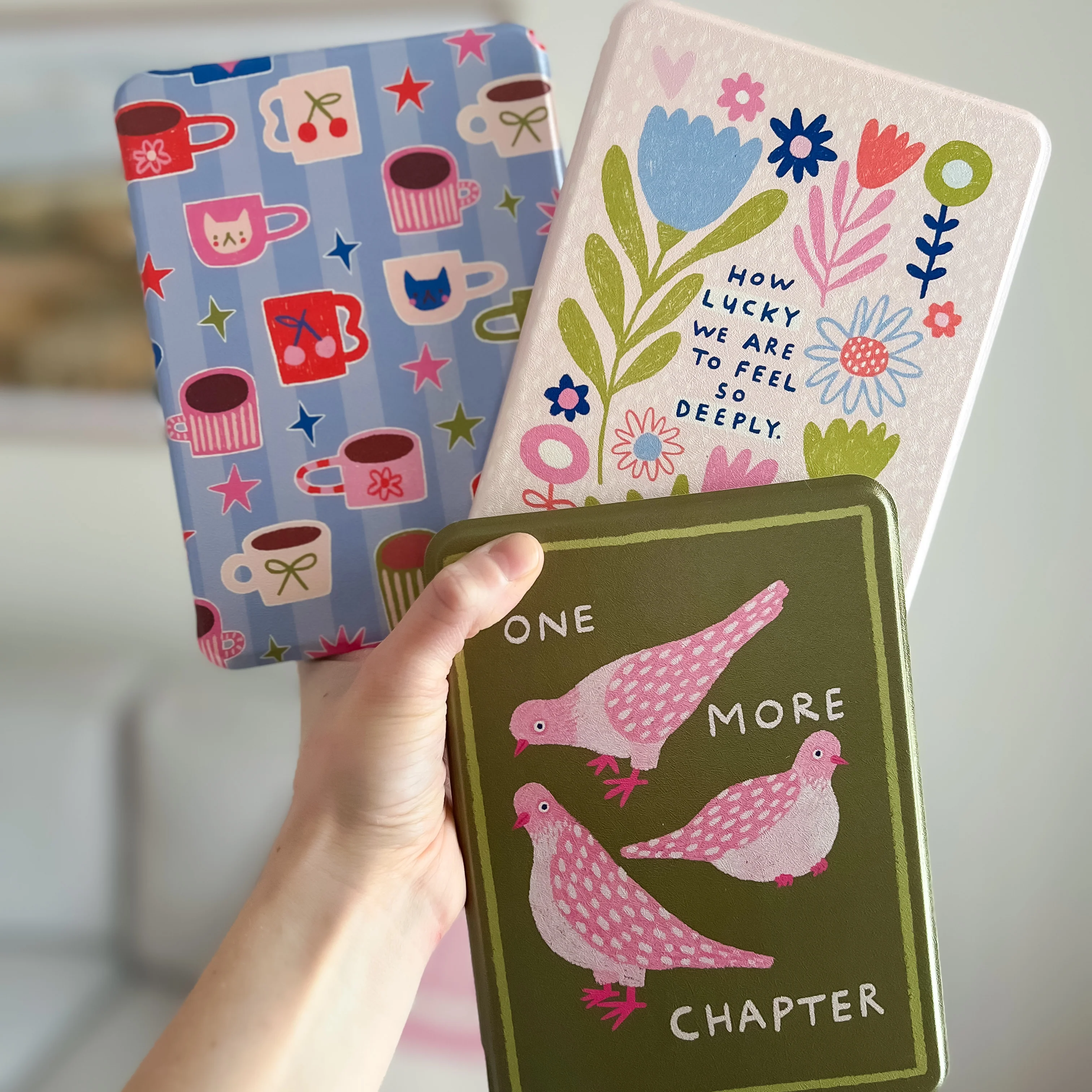 Cup Of Whimsy Kindle Case - Image 4