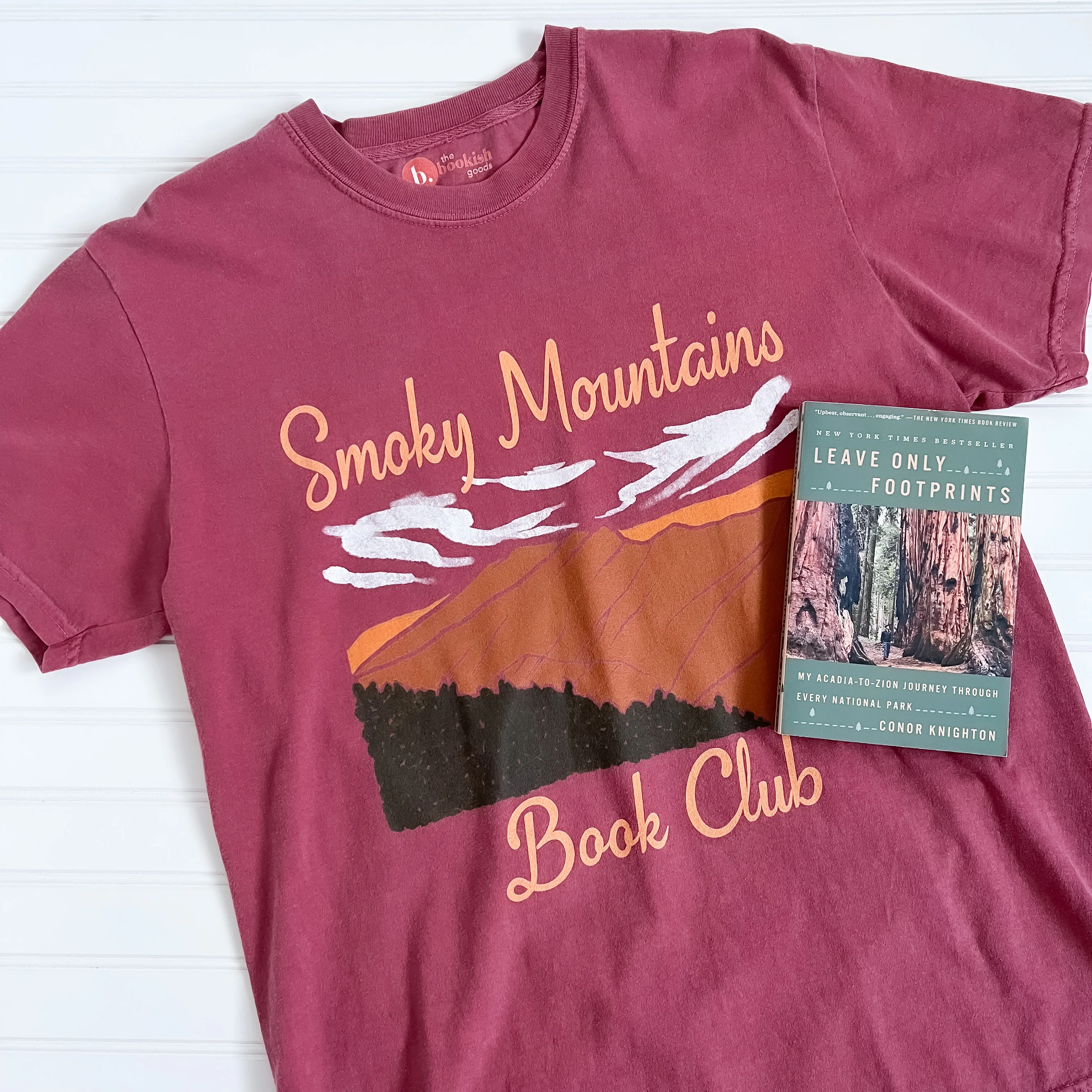 Smoky Mountains Book Club Tee