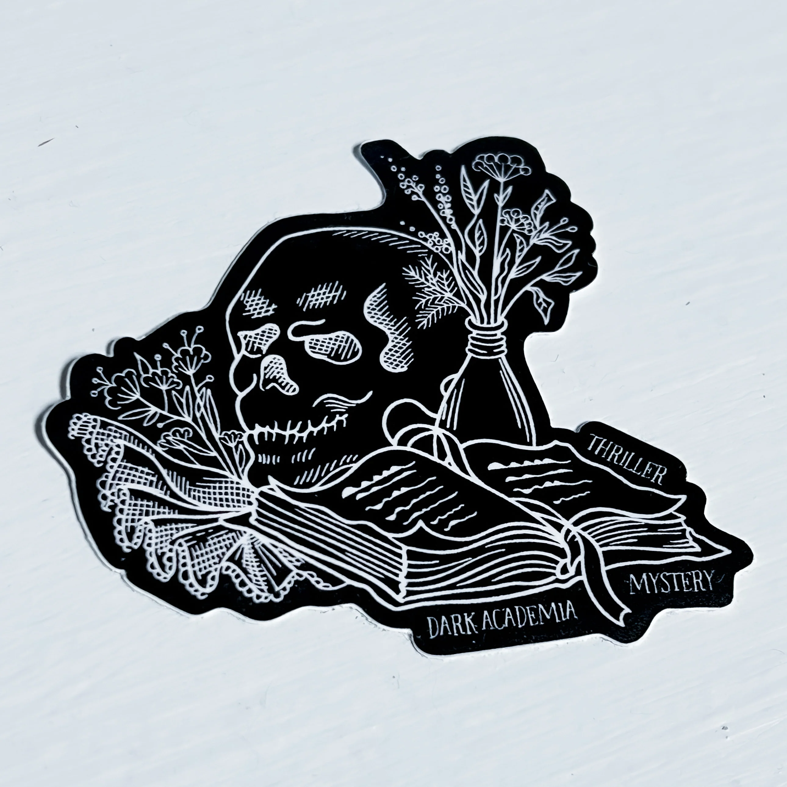 Spooky Books Sticker