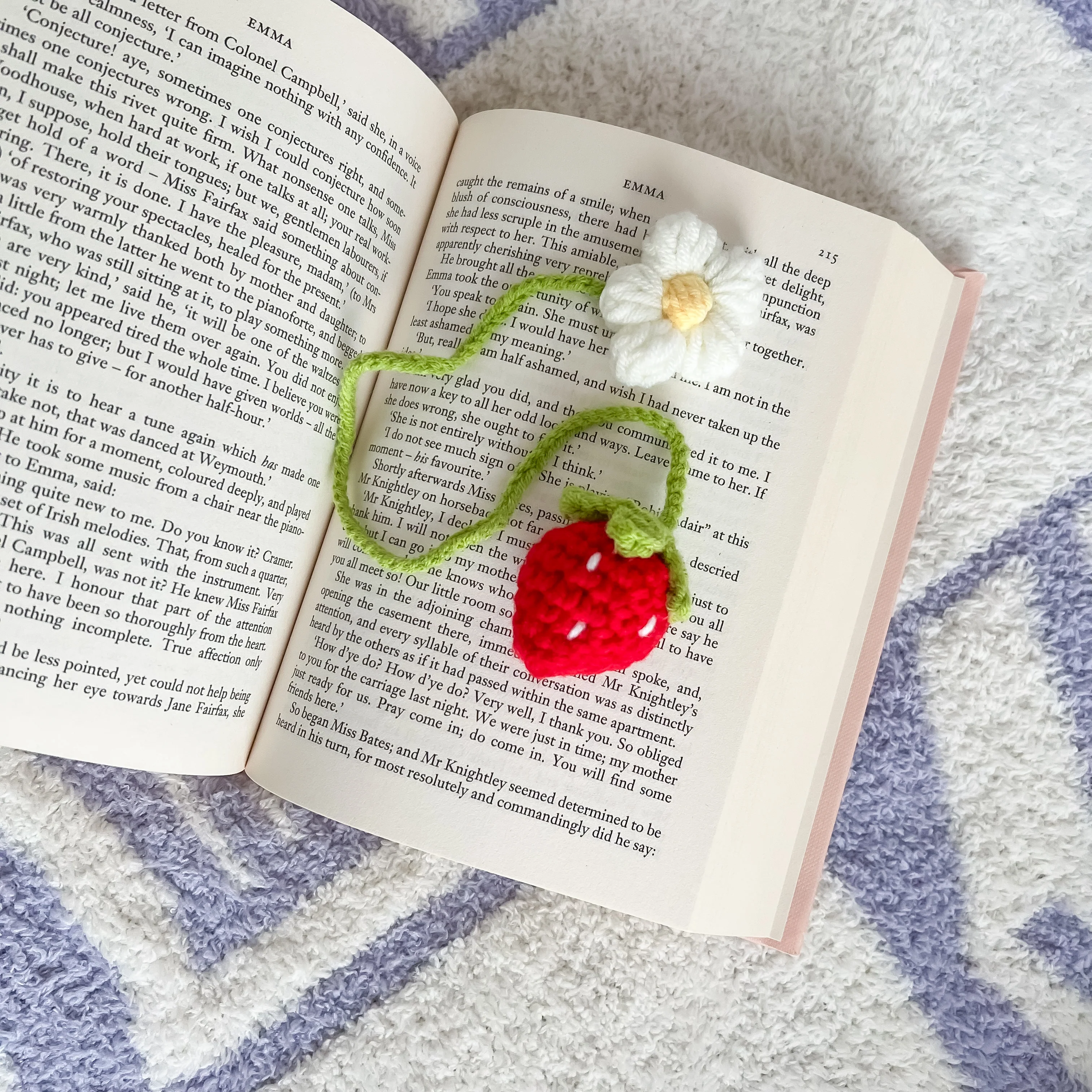 Strawberry Bookmark