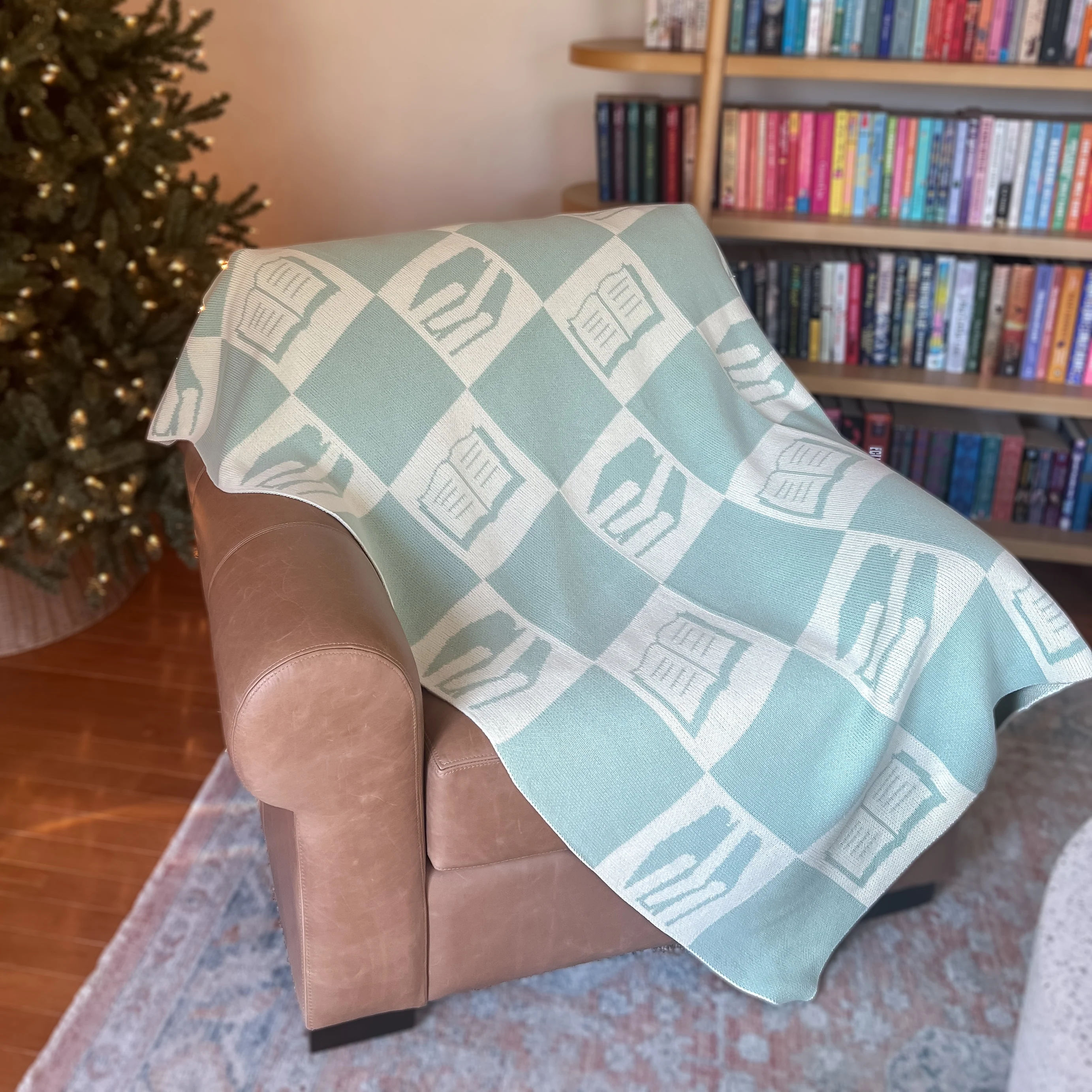 The Bookish Throw - 100% Cotton