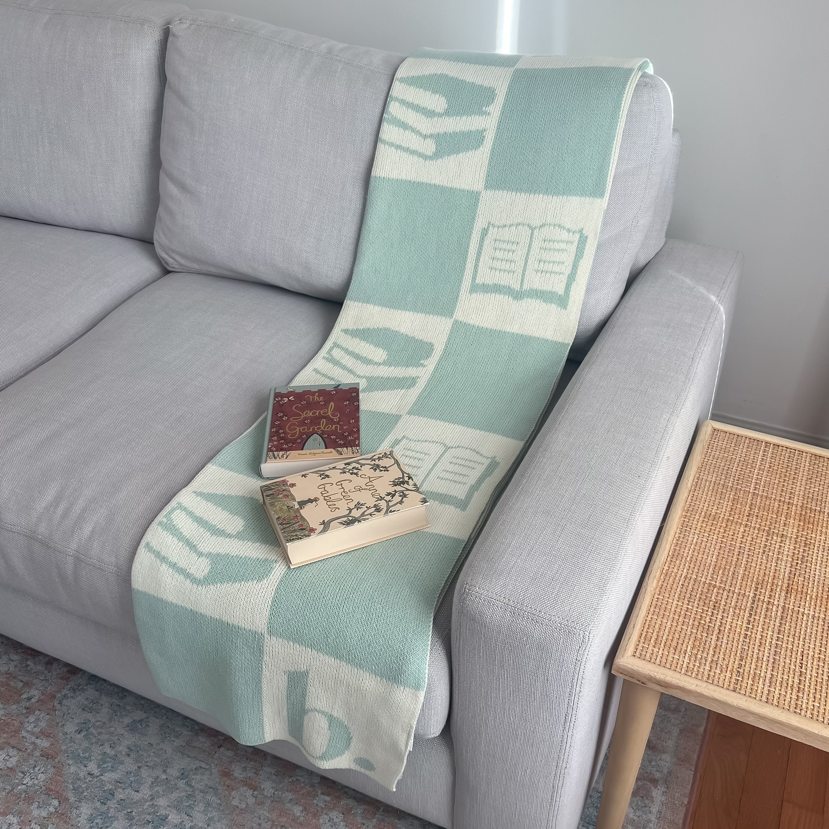 The Bookish Throw - 100% Cotton - Image 2
