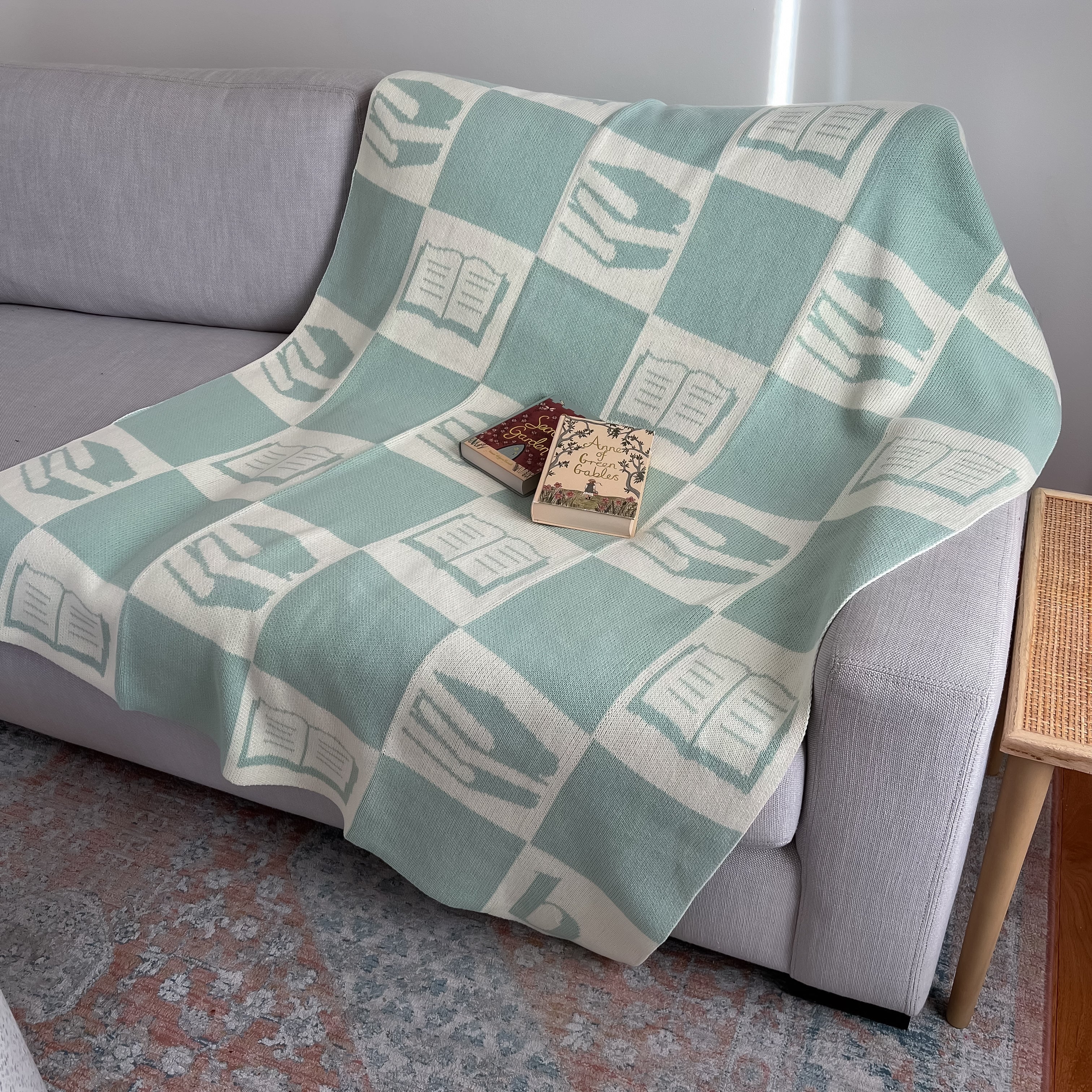 The Bookish Throw - 100% Cotton - Image 4